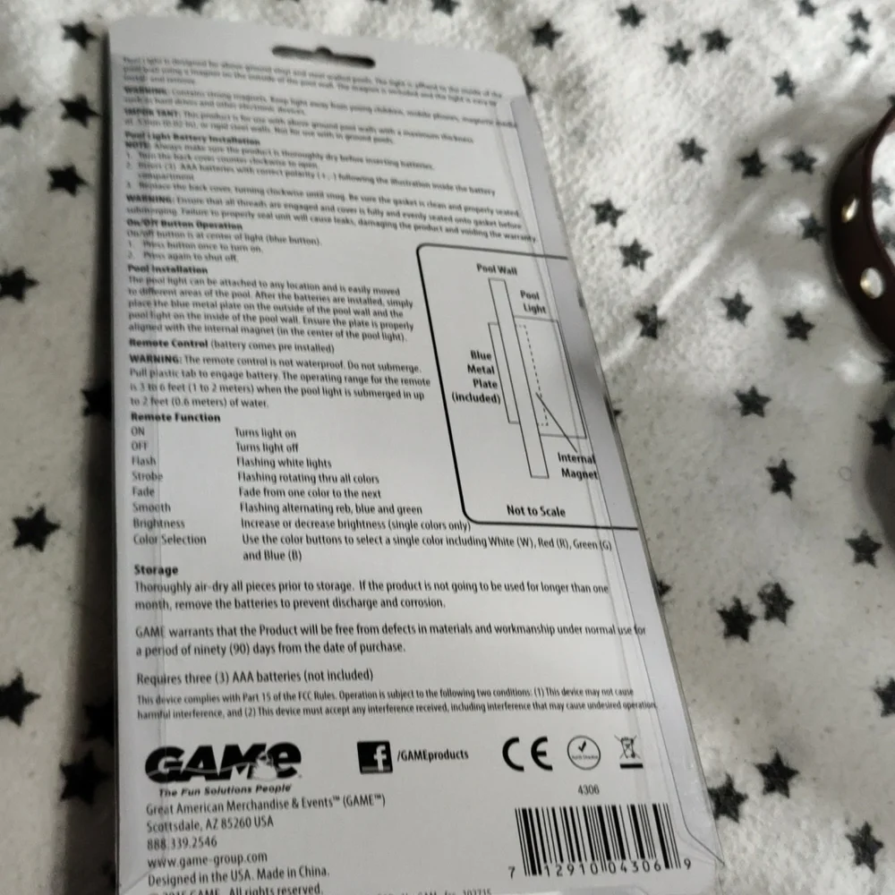 Color Changing Pool Light - Picture 6 of 10